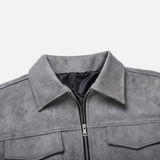 CREED SUEDE CARGO JACKE