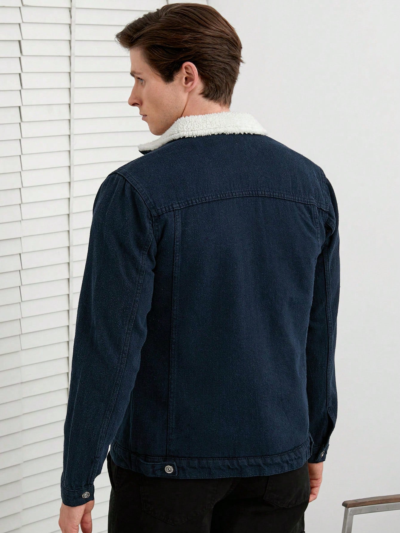 Gordon Denimjacke mit Plüschfutter