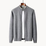 Harvard Merino Wool Zip Sweater