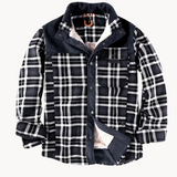 Levi Fleece-Lined Plaid Shirt