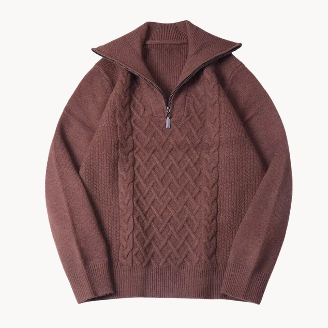 Toni Zip Sweater