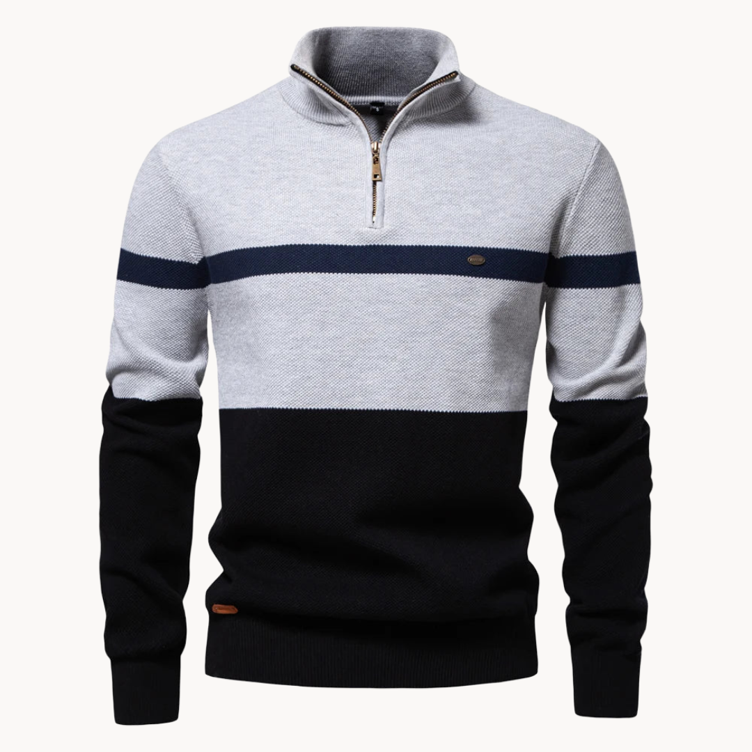 Lennard Zip Up Sweater