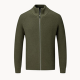 Lauro Cashmere Zip Sweater