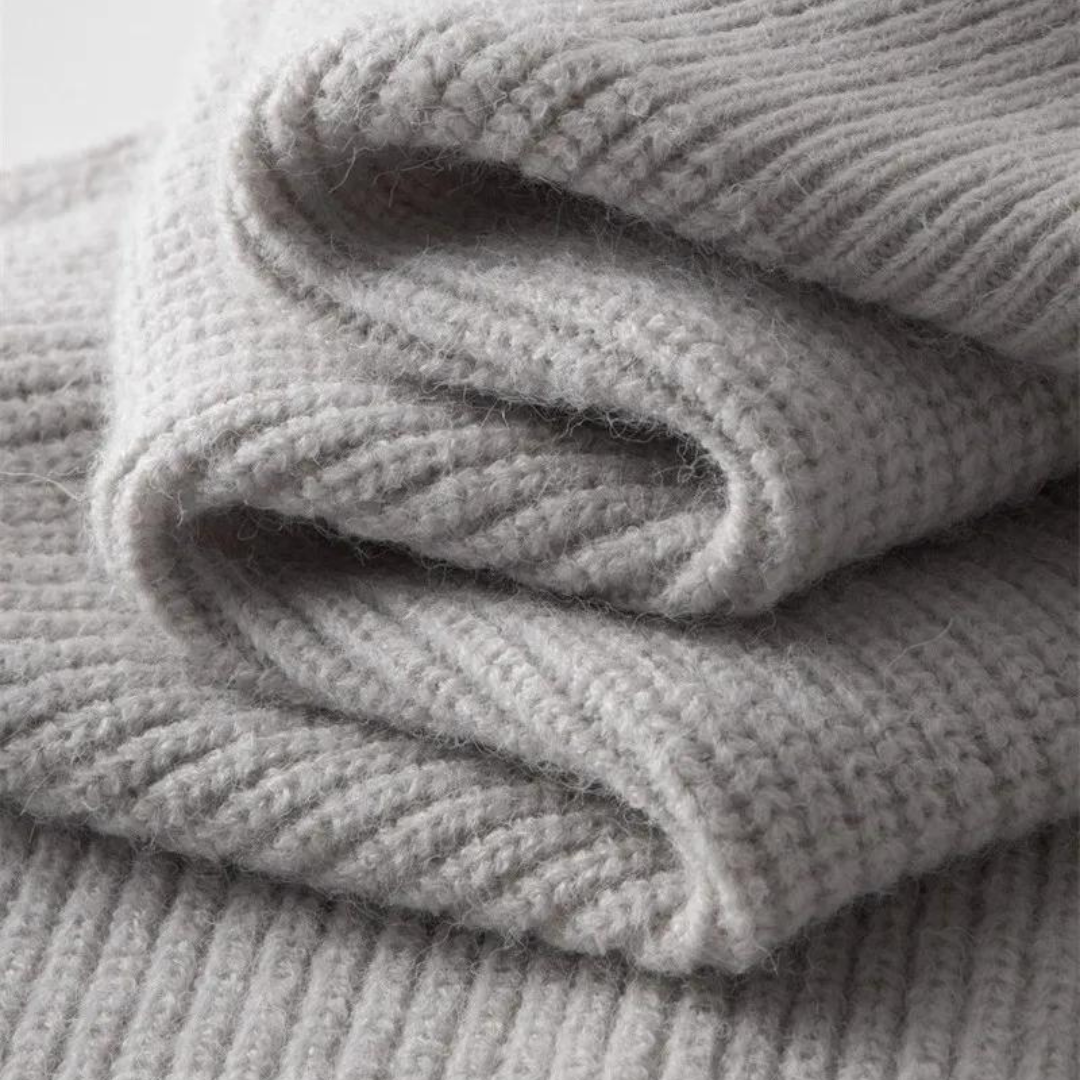 Lauro Cashmere Zip Sweater