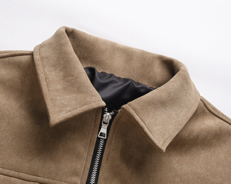 CREED SUEDE CARGO JACKE