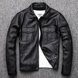 Hanks Real Leather Jacket