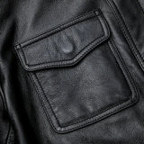 Hanks Real Leather Jacket