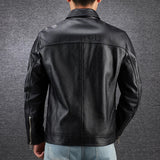 Hanks Real Leather Jacket