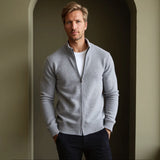 Harvard Merino Wool Zip Sweater